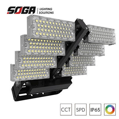Afneembare bestuurder Outdoor LED sportlichten Aluminium behuizing met dimming oplossingen